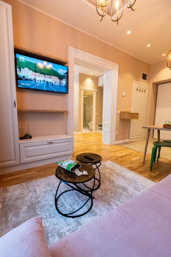 Black Gate - Quiet Studio In The Heart Of Old Town With Free Private Secured Parking Braşov Buitenkant foto